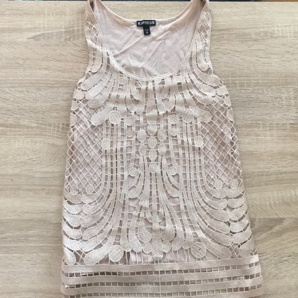 Gold/Tan Express Tank Top